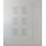 Estonia stamp sheet, Johann Köler, 2001, Imperforate