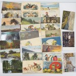 Group of Postcards with Stamps: Mostly Estonia - Eastern, Birthday wishes etc (51)
