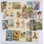 Group of Postcards with Stamps: Mostly Estonia - Eastern, Birthday wishes etc (51)
