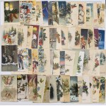 Group of Postcards with Stamps: Mostly Estonia, Christmas and New Year greetings (111)