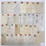 Group of Postcards with Stamps: Mostly Estonia - Eastern, Birthday wishes etc (32)