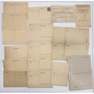 Groupe de cartes postales vierges (17)