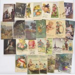 Group of Postcards with Stamps: Mostly Estonia - Eastern, Birthday wishes etc (51)