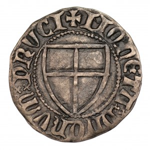 Zakon Krzyżacki - Winrych von Kniprode - Szeląg (1380-1382)