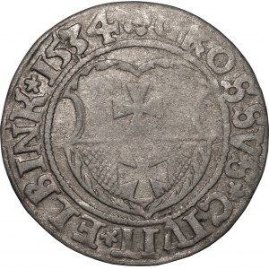 Zygmunt I Stary (1506-1548) - Grosz 1534 - Elbląg