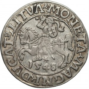 Zygmunt II August (1545-1572) - Półgrosz 1548 - Wilno