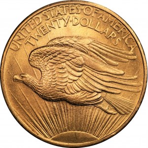 USA - 20 dolarów 1908 - Bez motta - no motto