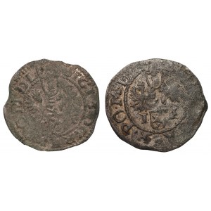 Zygmunt III Waza (1587-1632) - zestaw 2 sztuk Szelągów Wschowa 1596, 1597