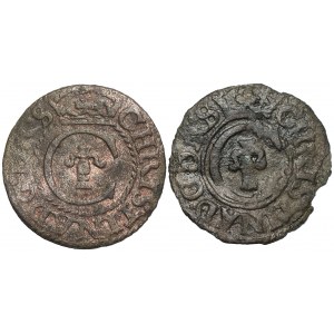 Krystyna - zestaw 2 sztuk Szelągów 1633, 1635