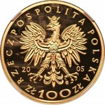 100 złotych 2005 - August II Mocny - NGC PF70 Ultra Cameo