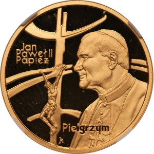 100 złotych 1999 Jan Paweł II Paież Pielgrzym - NGC PF70 Ultra Cameo
