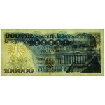 100.000 złotych 1990 - seria AA - PMG 69 EPQ -