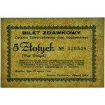Mogilno - Związek Samorządowego powiatu mogileńskiego - bilet zdawkowy 2 złote 1945