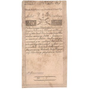 Insurekcja Kościuszkowska - 25 złotych 1794 - C