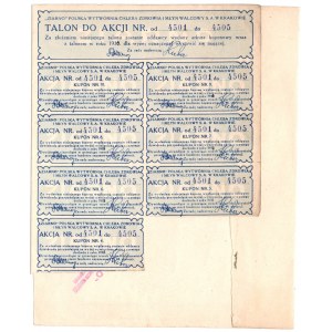 Ziarno Polska Wytwórnia Chleba Zdrowia i Młyn Walcowy -5 x 10 zł 1928 -