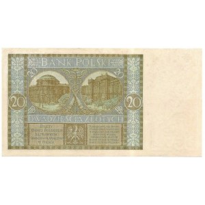 20 złotych 1929 - DW seria dotychczas nie notowana w katalogu Cz. Miłczaka