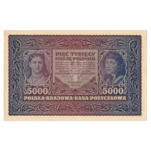 5.000 marek polskich 1920 - II Serja F
