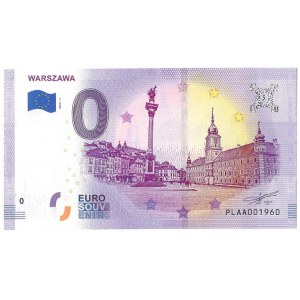 0 euro 2019 Warszawa + koperta