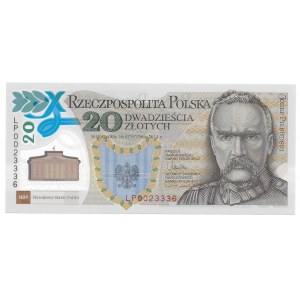 20 złotych 2014 - Legiony Polskie - banknot polimerowy