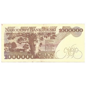 Falsyfikat z epoki 1.000.000 złotych 1991 - seria F