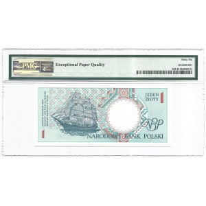 Miasta Polskie - Gdynia - 1 złoty 1990 - A - PMG 66 EPQ