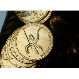 Woreczek bankowy - 50 x 2 złote 2003 - Węgorz Europejski