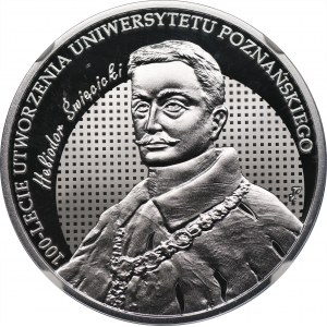 10 złotych 2019 - 100 lecie utworzenia Uniwersytetu Poznańskiego - NGC PF70 Cameo