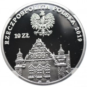 10 złotych 2019 - 100 lecie utworzenia Uniwersytetu Poznańskiego - NGC PF70 Cameo