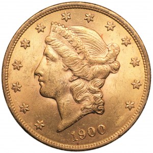 USA - 20 dolarów 1900 - Filadelfia - Liberty Head
