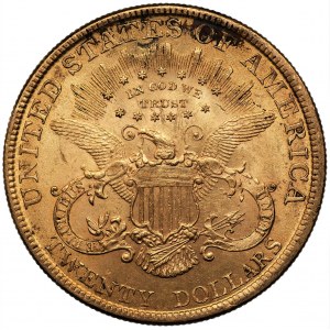 USA - 20 dolarów 1894 - Filadelfia - Liberty Head