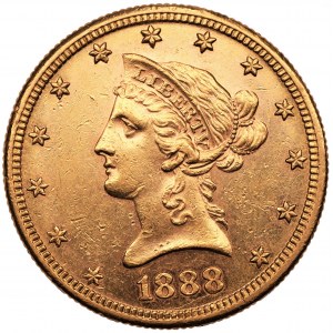 USA - 10 dolarów 1888 - San Franisco - Liberty Head