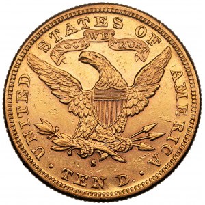 USA - 10 dolarów 1888 - San Franisco - Liberty Head