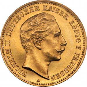 NIEMCY - Prusy - Wilhelm - 10 marek 1900 - piękna moneta