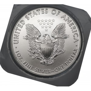 USA - 1 dolar 2018 -Liberty American Silver - tuba 20 x 1 uncja Ag999