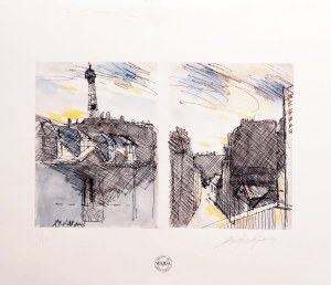 Andrzej Wajda (1926 - 2016), Widok z naszego balkonowego okna w Paryżu, 2011