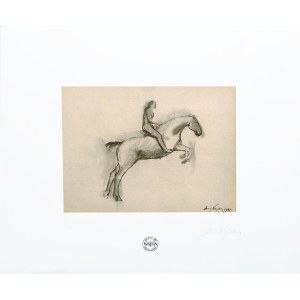 Andrzej Wajda (1926 - 2016), Study of a Rider on a Horse, 2011