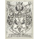 [RADZIWI³³ Karol Stanislaw]. Ex bibliotheca Ducali Radivilliana Nesvisiensi.