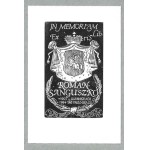 [SANGUSZKO Roman]. In memoriam Roman Sanguszko *1901 in Gumiska +1984 Sao Paulo-Brasil....