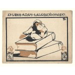 DĘBICKI Stanisław (1866-1924) - Ex libris Adam Łada Bieńkowski.