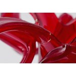 Glass vase - Cracow Glass Institute - Damaged from 1 zl!