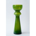 Unique glass vase , "Cardinal" - HS Sudety - Zbigniew Horbowy
