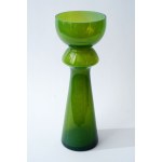 Unique glass vase , "Cardinal" - HS Sudety - Zbigniew Horbowy