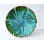 Abstract ceramic platter - SPPLiA ,,Przyjaźń