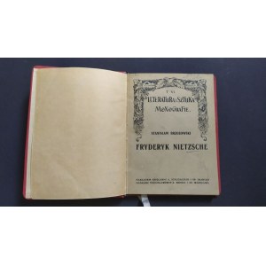 Stanisław Brzozowski Fryderyk Nietzsche autograf Romana Brandsaettera ?