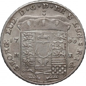 Germany, Brunswick-Lüneburg-Calenberg-Hannover, Georg I, Thaler 1700 HB, Clausthal