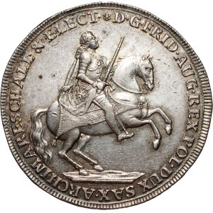 August III, talar wikariacki 1741, Drezno