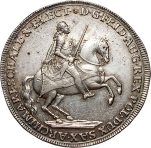 August III, talar wikariacki 1741, Drezno