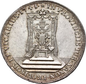 August III, talar wikariacki 1741, Drezno