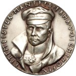 Niemcy, medal z 1918 roku, Manfred von Richthofen, Czerwony Baron, błędna data śmierci i liczba zwycięstw powietrznych, Goetz