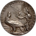 Niemcy, medal z 1918 roku, Manfred von Richthofen, Czerwony Baron, Goetz